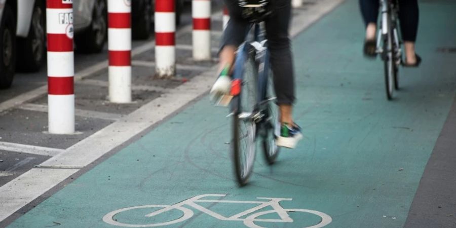 Fahrradfahrer in Berlin