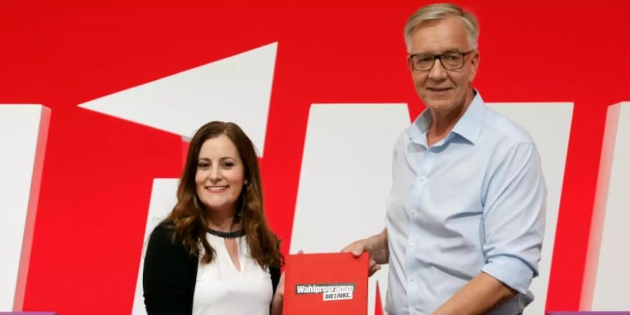Spitzenkandidaten Wissler und Bartsch