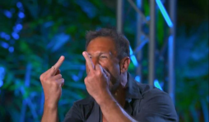 «Kampf der Realitystars»: Evil Jared zeigt die Mittelfinger. «Kampf der Realitystars»