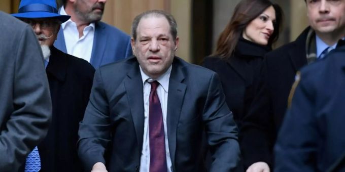 Harvey Weinstein im Februar 2020 Harvey Weinstein im Februar 2020