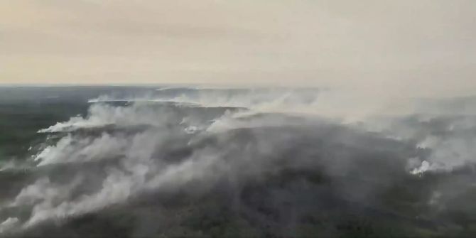 Waldbrand Russland