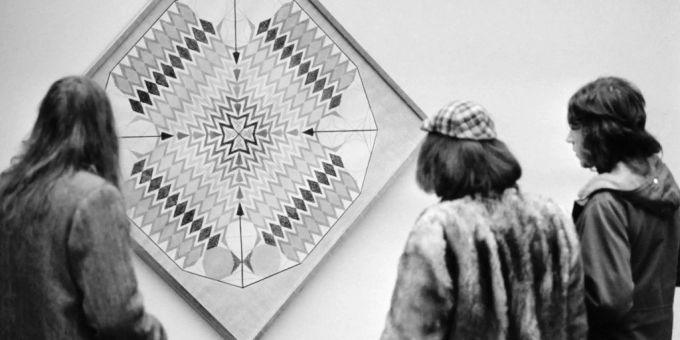 Kunsthaus Aarau 1973: Schon damals wussten Emma Kunz' Bilder zu fesseln.