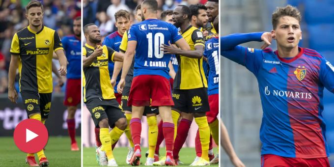 Maceiras fliegt - YB trotzt Basel nach Witz-Platzverweis ein 1:1 ab