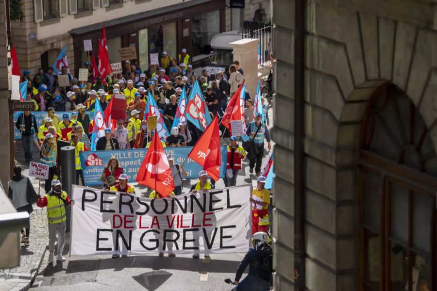 Streik Genf