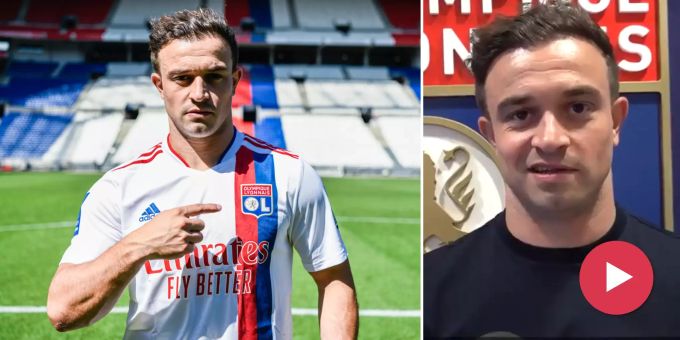 «Bin sehr stolz» - Das sind Shaqiris erste Worte als Lyon-Spieler