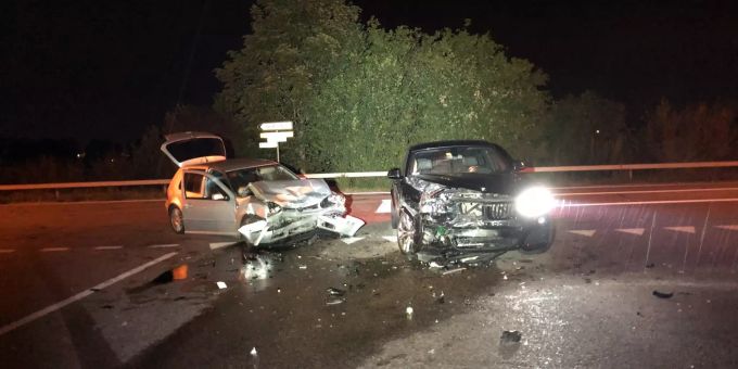 Nach dem Unfall musste eine Mitfahrerin ins Spital gebracht werden. Kantonspolizei Thurgau
