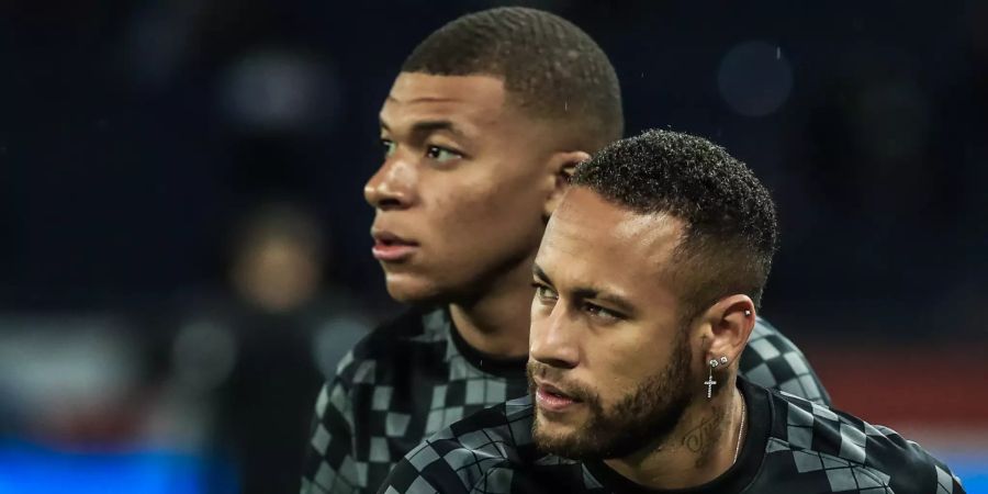 Neymar Kylian Mbappé PSG