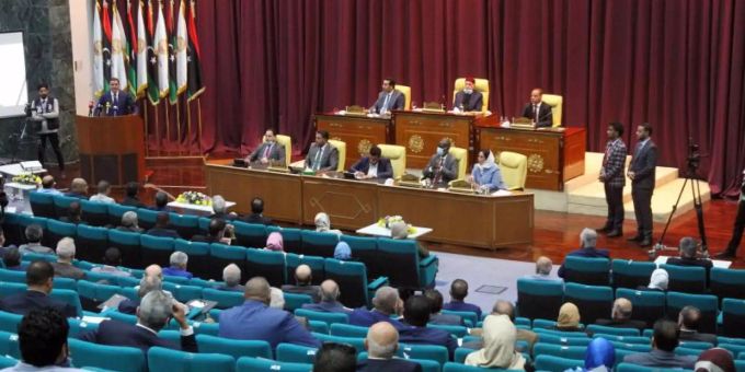 Ein Blick in Libyens Parlament (Archivbild). Foto: Hamza Turkia/XinHua/dpa Ein Blick in Libyens Parlament (Archivbild). Foto: Hamza Turkia/XinHua/dpa