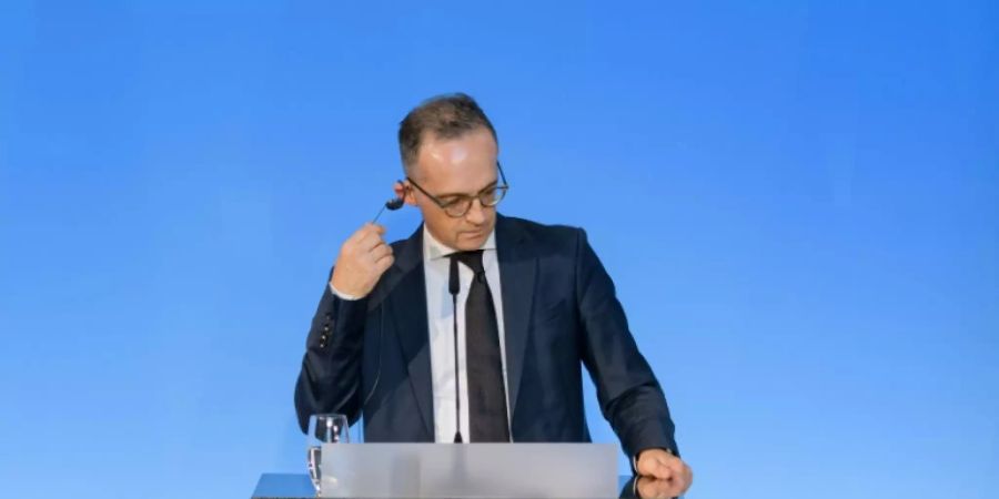 Aussenminister Maas bei UN-Sitzung zu humanitärer Lage in Afghanistan