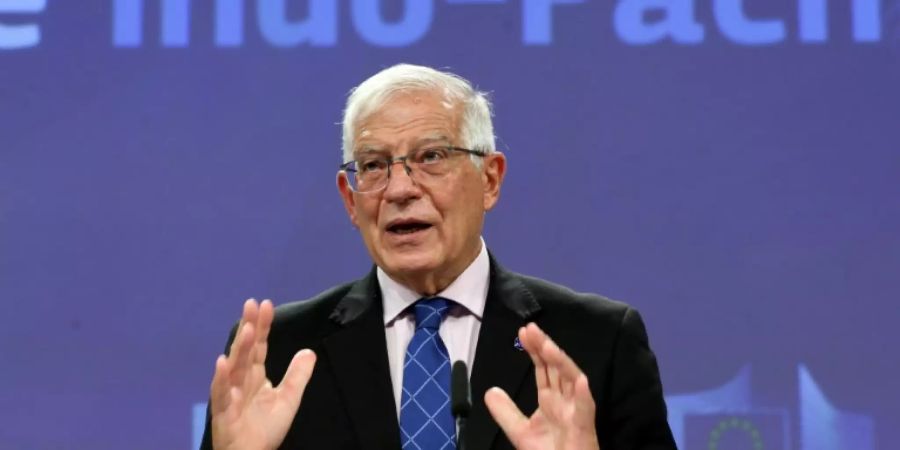Der EU-Aussenbeauftragte Josep Borrell