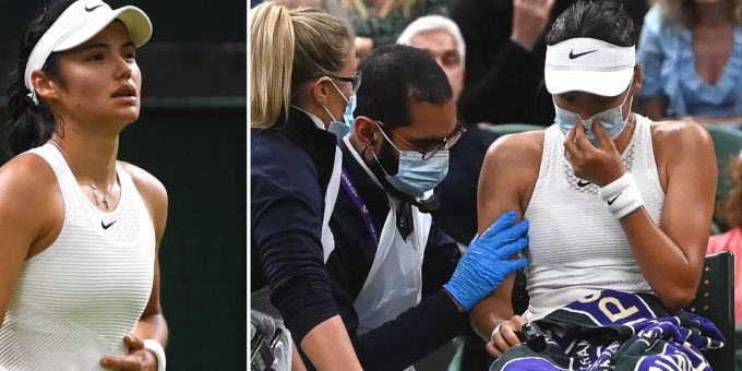 Wegen Atemnot - Briten-Wunderkind (18) muss in Wimbledon aufgeben