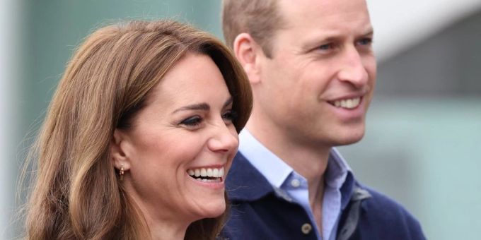 Prinz William und Prinzessin Kate bei ihrer Ankunft in Bisham. Prinz William und Prinzessin Kate bei ihrer Ankunft in Bisham.