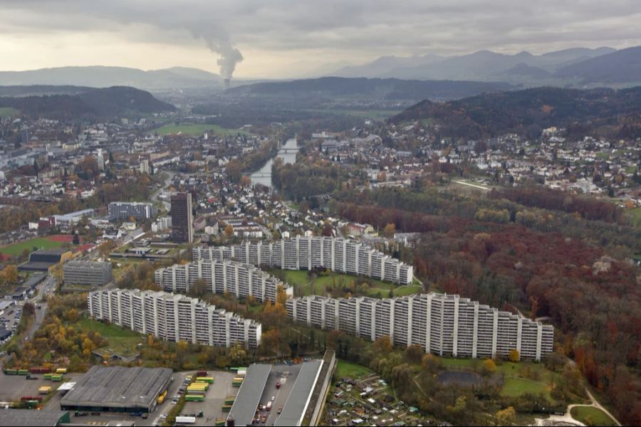 «Die charakteristischen Scheiben werden in Aarau liebevoll als ‹Staumauern› bezeichnet», sagt Anna Borer von der Stadtentwicklung.