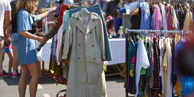 Flohmarkt Second-Hand
