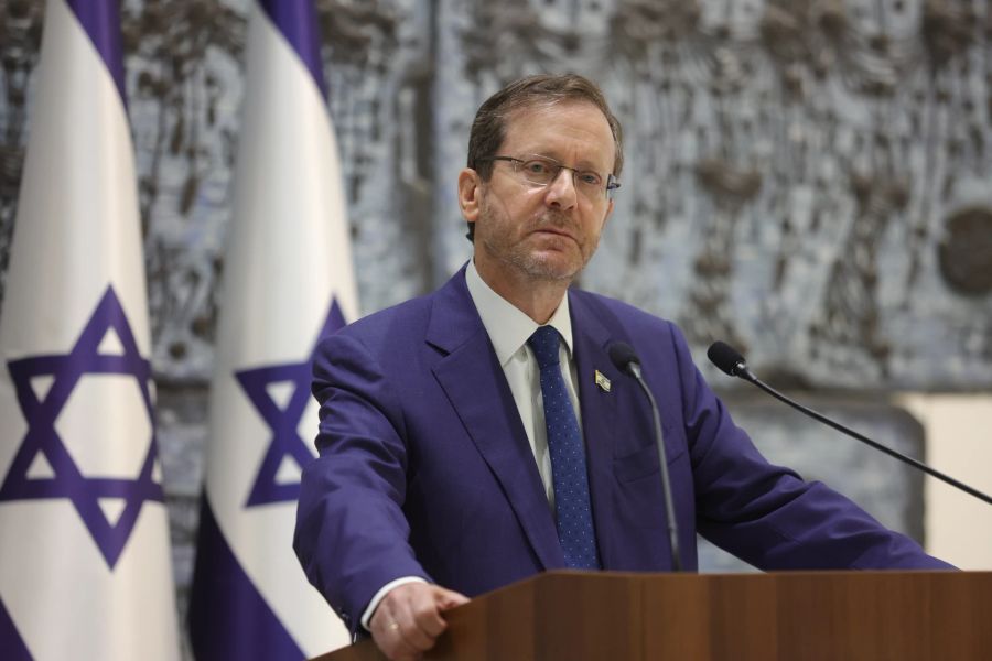 Der israelische Präsident Jitzchak Herzog berichtet von einem schockierenden Fund.