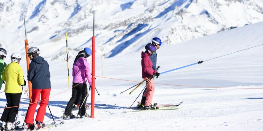 Skifahren Sportferien