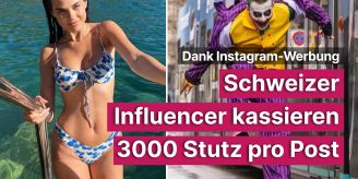 Dank Insta-Werbung - Schweizer Influencer kassieren 3000 Stutz pro Post