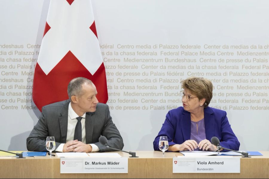 Das Staatssekretariat müsse die strategischen Grundlagen zur gesamtheitlichen Weiterentwicklung der Sicherheitspolitik erarbeiten, koordinieren und vor allem auch umsetzen. (Archivbild)