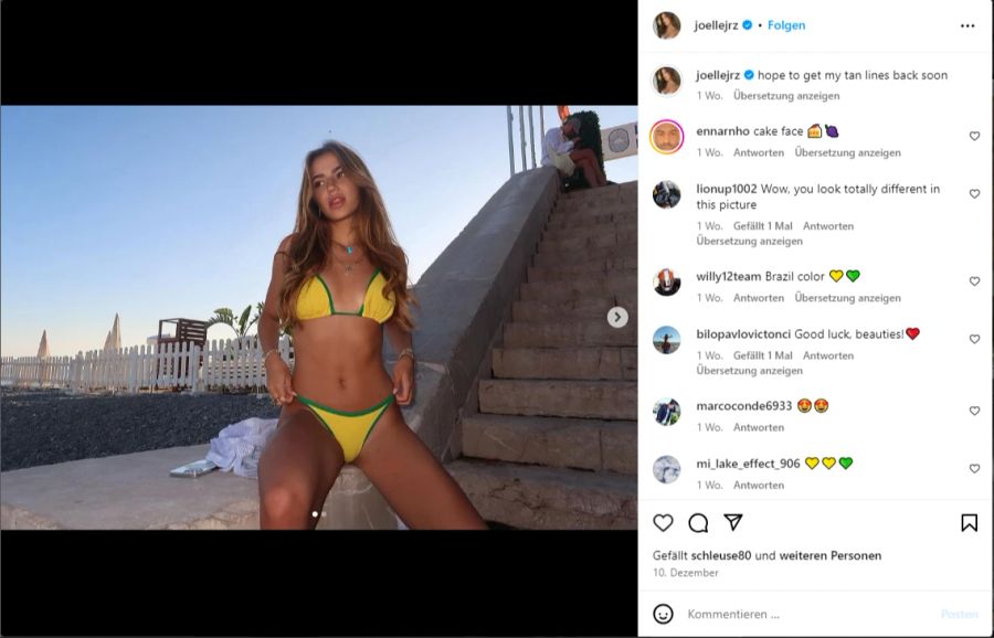 Die Deutsch-Polin ist Model und Influencerin.