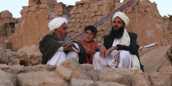 In Afghanistan haben Erdbeben gewütet. Afghanistan