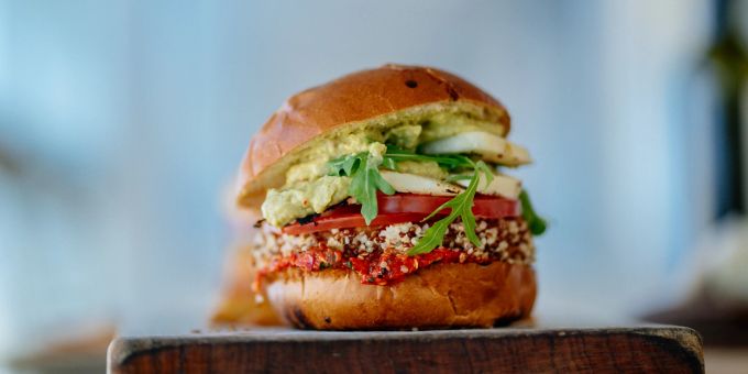 vegan burger food products