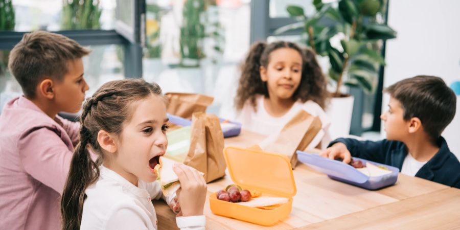 Schule Kinder gesunde Ernährung