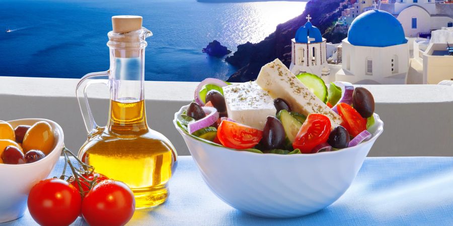 Die Mittelmeer-Diät bringt Sonne auf den Tisch.