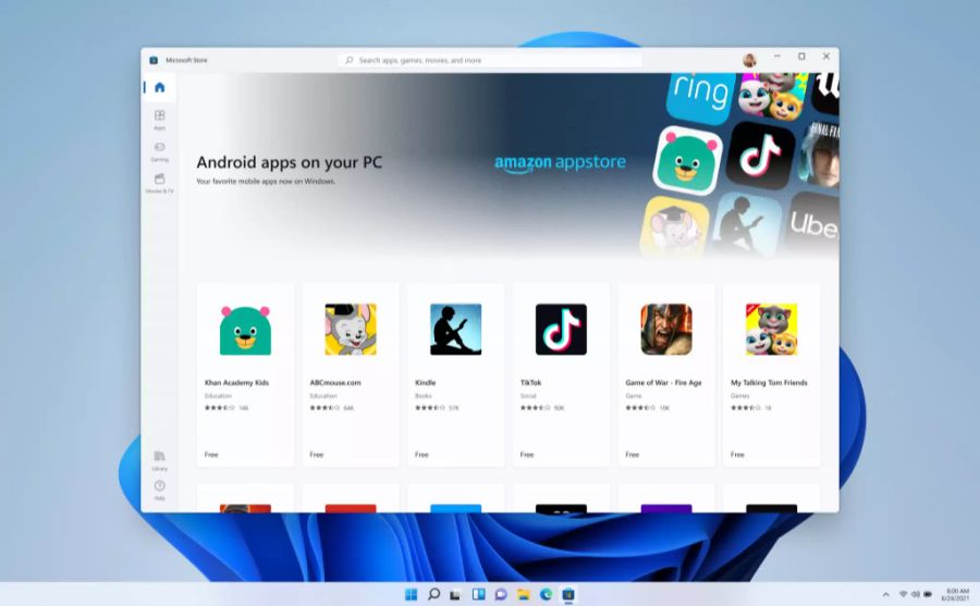 Windows 11 Android Apps