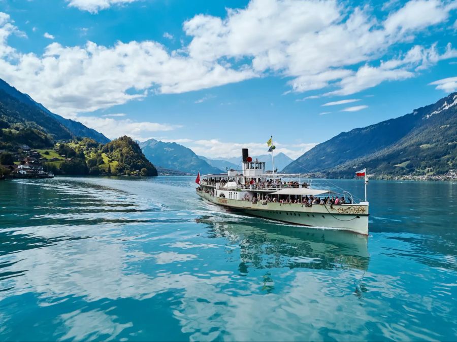 Brienzersee Abendessen Schiff