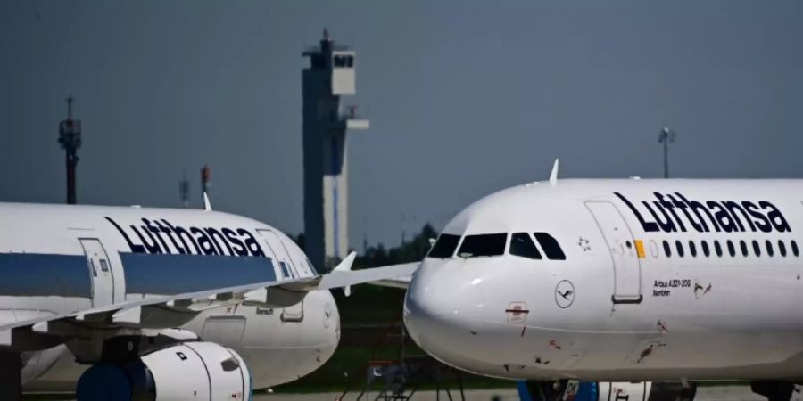 Maschinen der Lufthansa