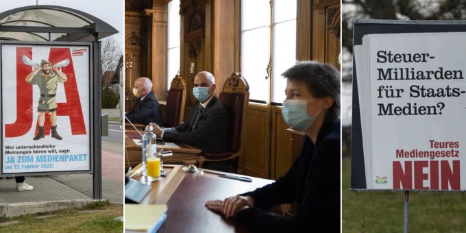 Medien & Co. - SRG-Umfrage deutet auf Dreifach-Klatsche für Bundesrat