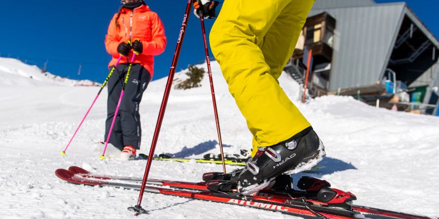 Über die Festtage herrscht in Schweizer Ski-Gebieten Hochbetrieb.