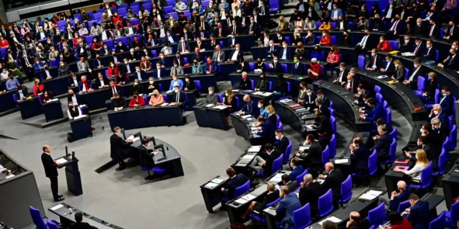 Plenum des Bundestags