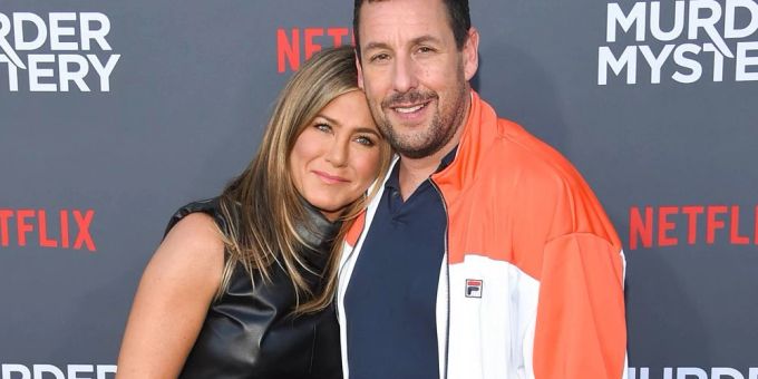 Jennifer Aniston und Adam Sandler bei der Premiere von «Murder Mystery» 2019. Jennifer Aniston und Adam Sandler bei der Premiere von «Murder Mystery» 2019.