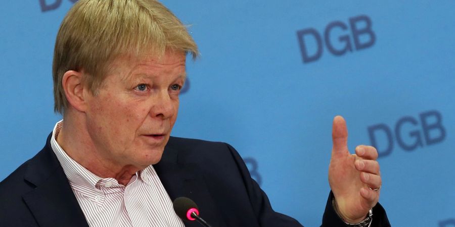 «Diejenigen, die schon reichlich haben, dürfen nicht auch noch reichlich bedient werden»: Reiner Hoffmann.