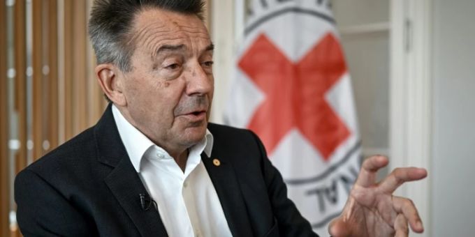 Präsident des Internationalen Komitees vom Roten Kreuz (IKRK), Peter Maurer ikrk peter maurer
