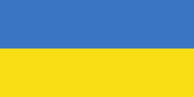 Ukraine ukrainische Flagge