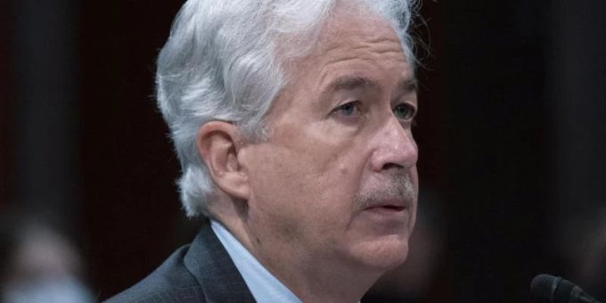«Seit vielen Jahren schwelt in ihm eine explosive Mischung aus Gram und Ambitionen», sagt CIA-Direktor William Burns über Wladimir Putin. Foto: Jacquelyn Martin/AP/dpa cia chef