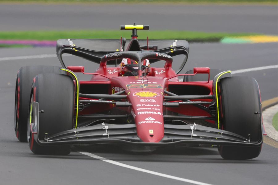 Carlos Sainz Ferrari Australien