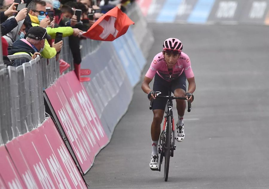 Egan Bernal am Giro d'italia