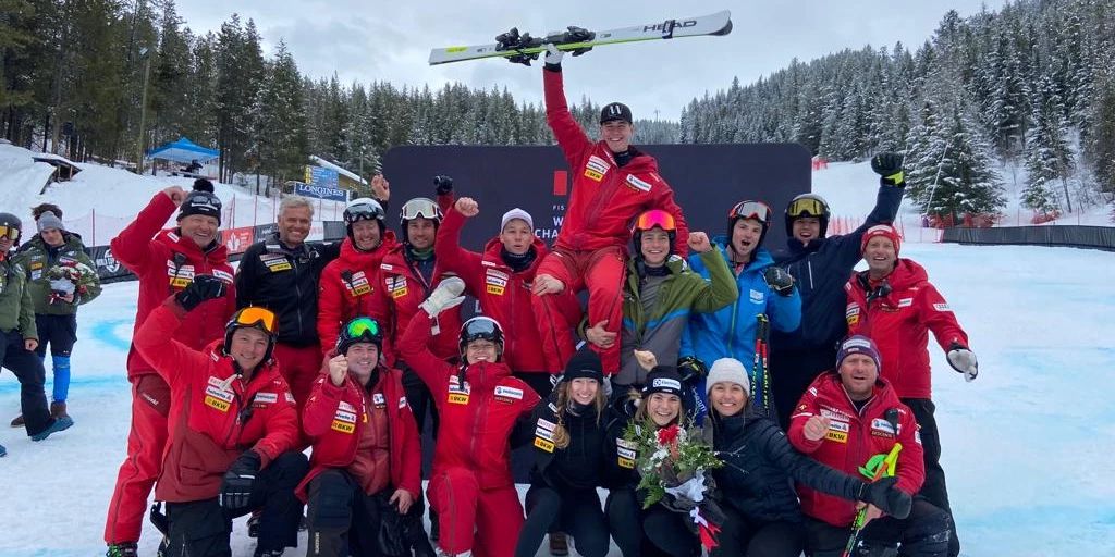 Junioren Ski Franjo von Allmen wird WMZweiter