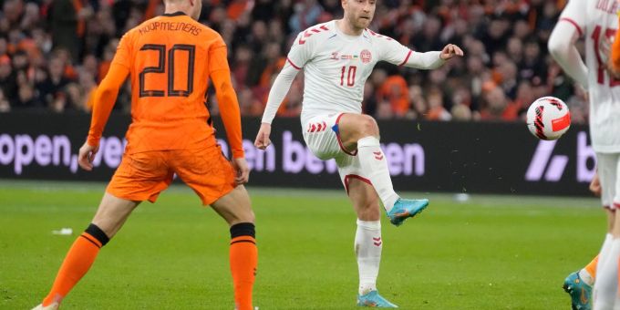 Meldete sich an seiner alten Wirkungsstätte mit einem Traum-Tor zurück: Christian Eriksen. Meldete sich an seiner alten Wirkungsstätte mit einem Traum-Tor zurück: Christian Eriksen.