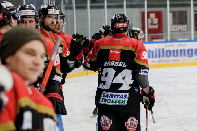 Pascal Rossel erzielte zwei Tore. EHC Thun