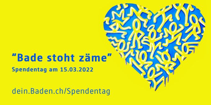 Baden spricht 20'000 Franken an Spendenaktion «Bade stoht zäme». Spendenaktion «Bade stoht zäme»