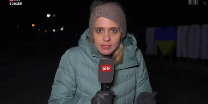 Russland-Korrespondentin Luzia Tschirky berichtet derzeit vor Ort über den Ukraine-Krieg. luzia tschirky srf
