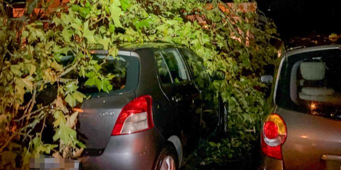 St.Gallen: Diverse Meldungen wegen Unwetter. St.Gallen: