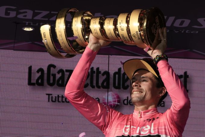 Giro-Sieger Primoz Roglic reist als Co-Captain an die Vuelta. Vuelta