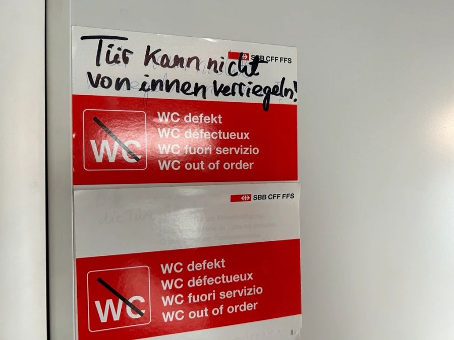 Das beweist, dass die SBB ganz grundsätzlich ein Toiletten-Problem hat.