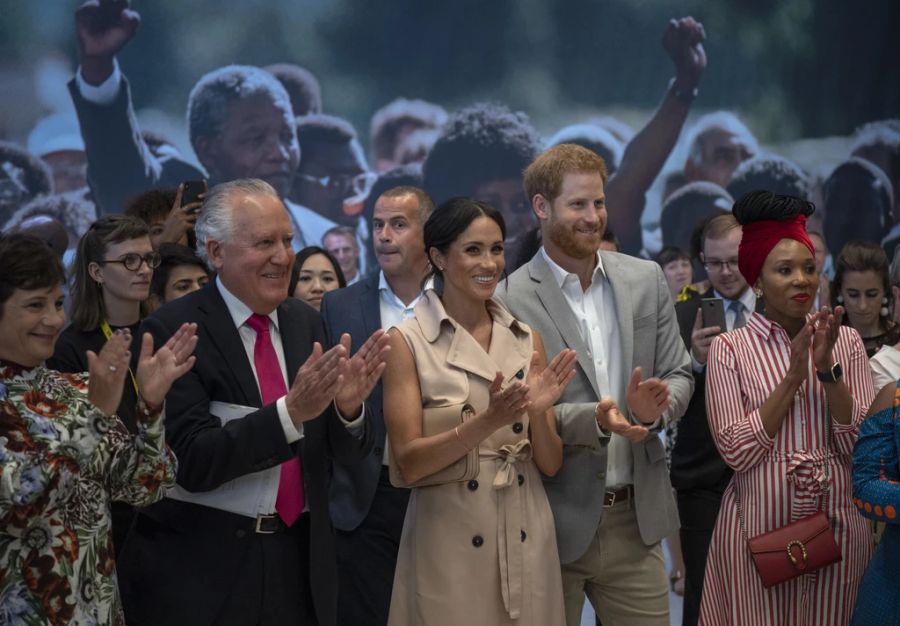 Prinz Harry verliess 2020 die Royals für seine Frau Meghan. (Archivbild)