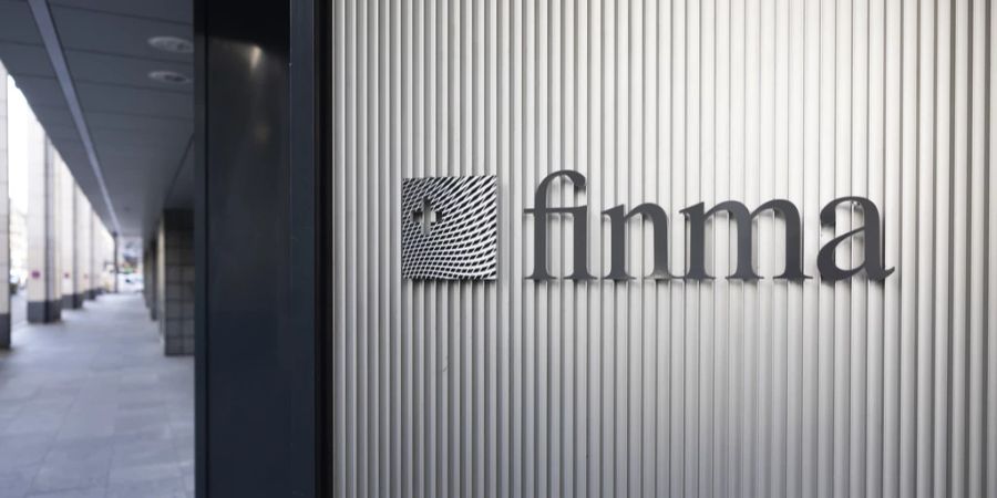 Aufschrift Finma
